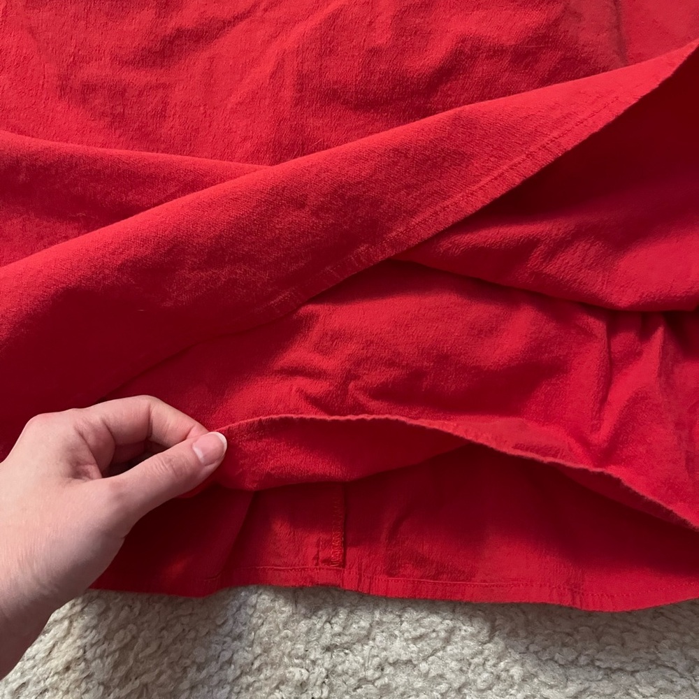 Abercrombie Fitch Elegant Red Sleeveless Cutout Dress XXS NWOT - Picture 10 of 12